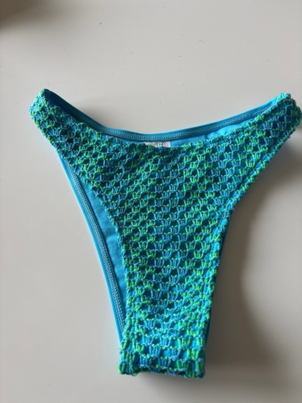 wild fable Blue Teal Crochet Bikini Bottom